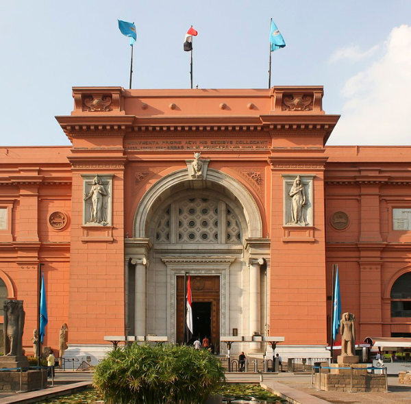 The Egyptian Museum visited on a one-day Cairo tour from Sharm El Sheikh by plane